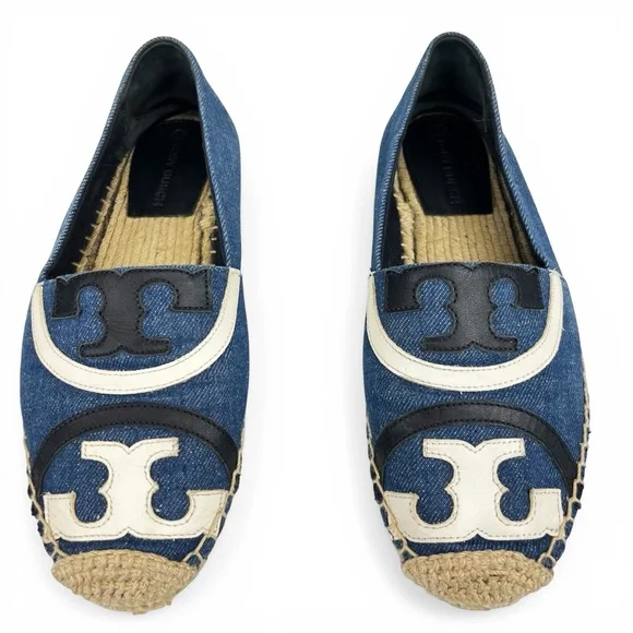 Tory Burch Poppy Espadrilles in Denim Women 8 - Picture 2 of 9